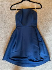 Blue Cocktail Dress