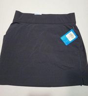 Columbia Omni-Shield Women's Size Medium Black Pull-On Pockets Activewear Skort