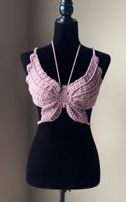 Butterfly Crochet top