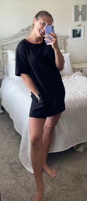 Black Pocket Dress