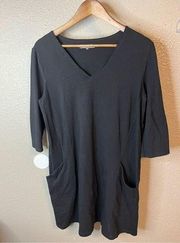 Eileen Fisher Black Dress Size Medium