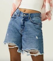 High-Rise Mom Short Jeans NWT