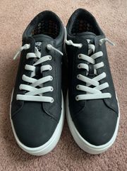 Black Platform Sneakers