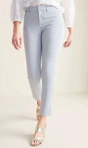 NWT  Pinstripe High Rise Pixie Ankle Pants - 6