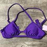 Beautiful purple bikini top xs