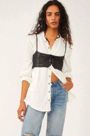 Free People Hastings Harness Corset Belt - Black