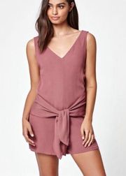 Kendall & Kylie Rose Toe Front V Back Romper