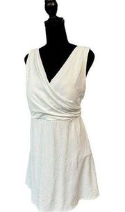 Lands’ End Petite White Swim Dress with Adjustable Straps - Size 16P