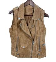 Blank NYC women’s leather vest small