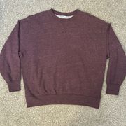 Arizona purple/maroon sweatshirt