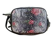 Tahari Miranda XBody Vintage Floral Snake Handbag