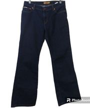 Tommy Jeans Dark Blue Flare Leg Y2K Low Rise Size 9