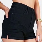 Urban Outfitters UO BDG Black Super High Rise Spade Pin Up Shorts