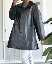 East 5th Genuine Leather long size large Jacket nwt