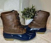 London Fog duck boot wynter sz 8