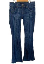Hudson Mid Rise Bootcut Womens Denim Jeans Flap Pocket  Size 28 x 33