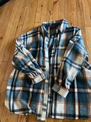 Nasty Gal Flannel Top