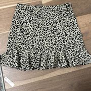 Cheetah Print Mini skirt