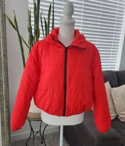 red Puffer Jacket