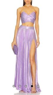 Retrofête NWT Cressida Skirt in Dusty Lilac