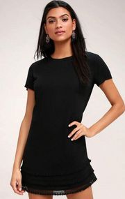 Buenos Aires Black Shift Dress