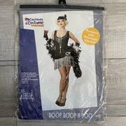 Flapper Halloween Costume Silver