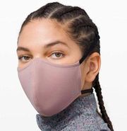 NEW Lululemon Vintage Mauve Double Strap Face Mask