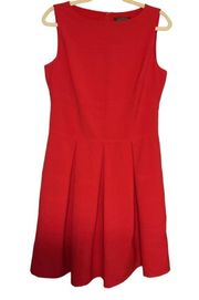 Lauren by Ralph Lauren red fit and flared dress size 10