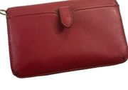 Nine West pebbled vegan leather ladies clutch bag /wallet