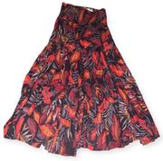 Philosophy Western crinkled skirt