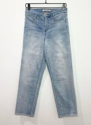 Athleta | Skulptek Slim Straight Jeans Zion Wash Size 6 Tall