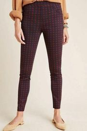 Sanctuary X Anthropologie Finchley Plaid Structured Sleek Leggings Pants Size XS