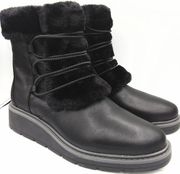 climate warm faux fur comfortable boots women Size 9
