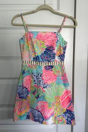 Lily Pulitzer Neon Shell Patterned Dress