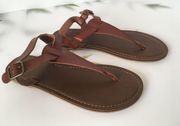Thong Sandals, Size 8