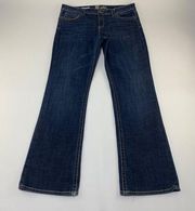 Kut from the Kloth Dark Wash Denim Natalie High Rise Bootcut Jeans 14