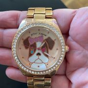 Betsey Johnson dog watch