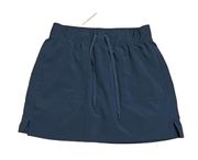 NEW Champion Women’s Athletic Skort Pull On Elastic Waist Pockets Blue Small