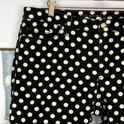 KATE SPADE BROOME STREET DENIM POLKA DOT 5 POCKET JEANS EUC SZ 33