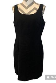 Tahari little black dress size 10 petite