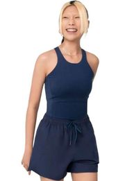 NWT  Navy Natural Run Form Tank Top MEDIUM