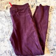 SPANX Burgundy Jeggings Size‎ L