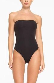 SKIMS Black Fits Everyone Strapless Bodysuit S