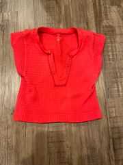 Go for Gold Seamless Red Top