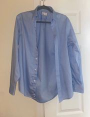 Blue Business Casual Dress Shirt