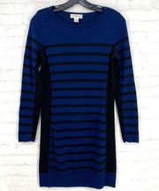 Kenar striped merino wool sweater dress M