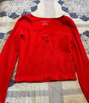 Red Long Sleeve 