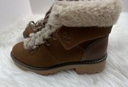 Time and Tru Women's Size 6 Lace Up Memory Foam Hiker Boot