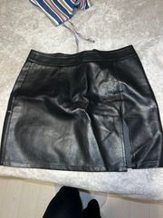 Leather Skirt