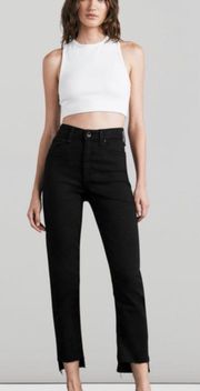 Rag & Bone Nina High-Rise Cigarette - Black